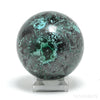 Chrysocolla with Cuprite & Malachite Polished Sphere from the Democratic Republic of Congo | Venusrox