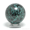 Chrysocolla with Cuprite & Malachite Polished Sphere from the Democratic Republic of Congo | Venusrox