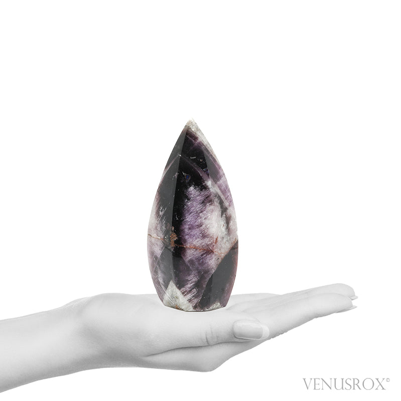 Amethyst Polished Flame from Rondônia, Brazil | Venusrox