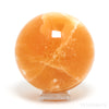 Orange Calcite Sphere from Mexico | Venusrox