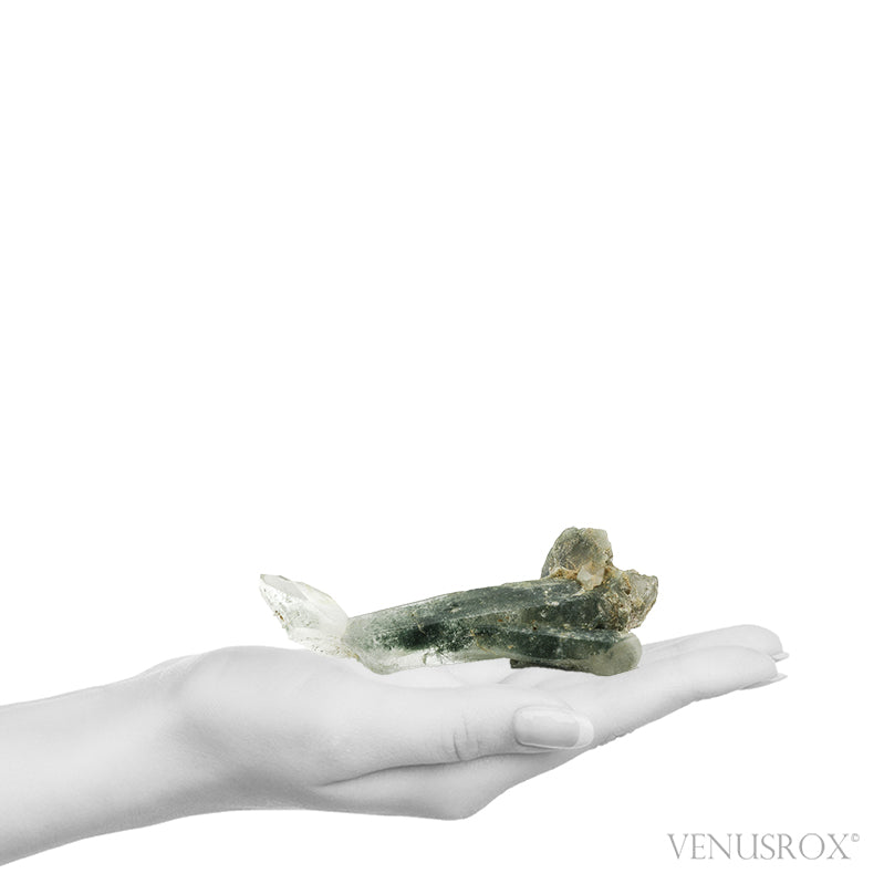 Himalayan Chlorite Quartz Natural Cluster from the Indian Himalayas | Venusrox