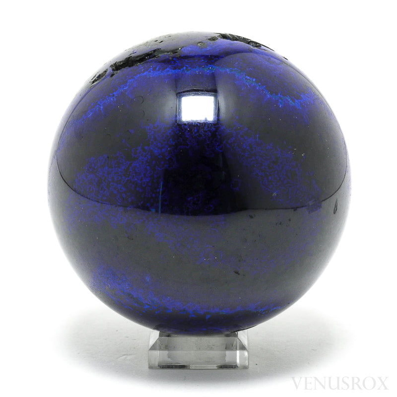 Azurite with Matrix Sphere from the Altai Mountains, Siberia, Russia | Venusrox