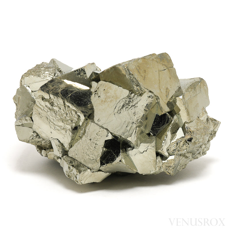 Pyrite Natural Cluster from the Huanzala Mine, Huallanca District, Huanuco Department, Peru | Venusrox