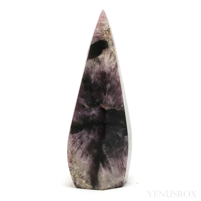 Amethyst Trapiche Polished Flame from Rondônia, Brazil | Venusrox