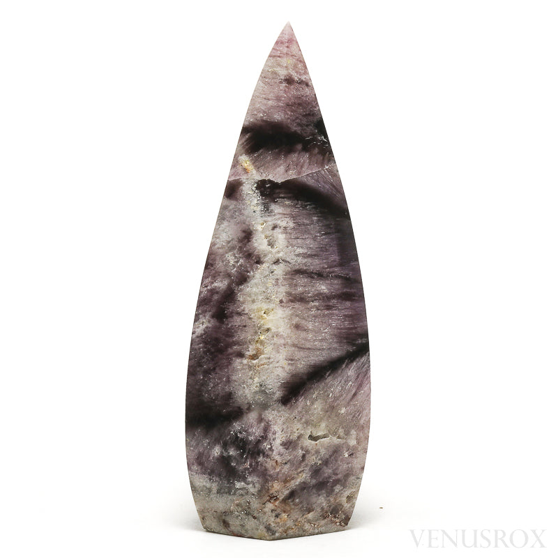 Amethyst Trapiche Polished Flame from Rondônia, Brazil | Venusrox