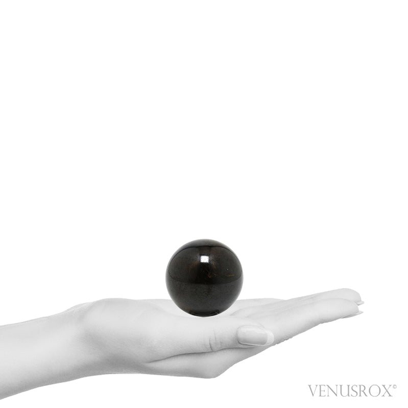 Star Almandine Garnet Polished Sphere from India | Venusrox