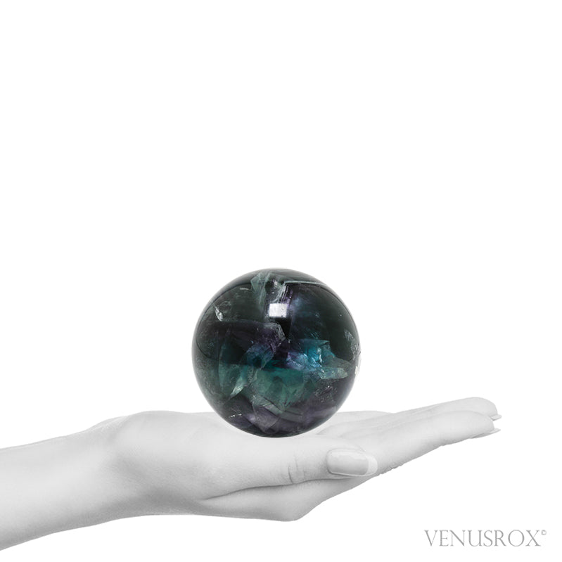 Fluorite Polished Sphere from China | Venusrox