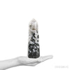 Tourmalinated Quartz Polished Point from Brazil | Venusrox