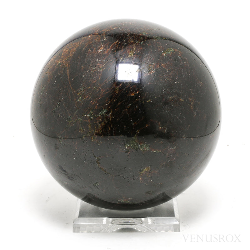 Star Almandine Garnet Polished Sphere from India | Venusrox