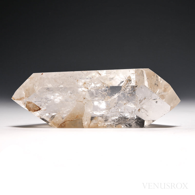 Clear Quartz with Penetrators Polished Double Terminated Point from Brazil | Venusrox