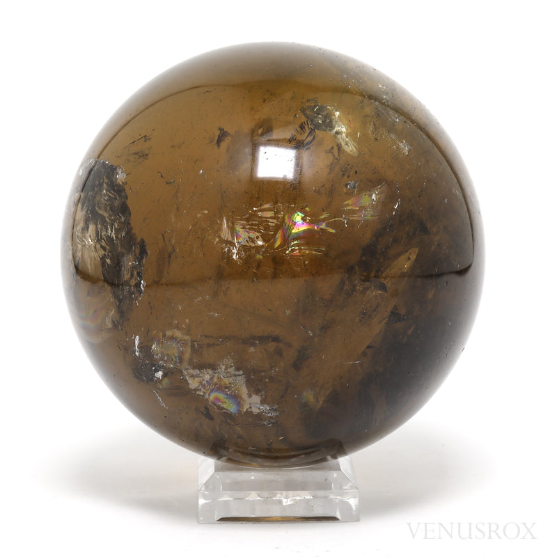 Natural Cognac Citrine Polished Sphere from Brazil | Venusrox