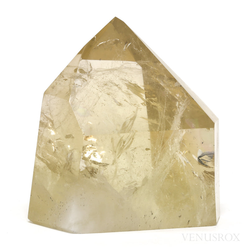 Natural Citrine Polished Point from Brazil | Venusrox