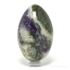 Amethyst with Calcite & Moss Agate Geode Egg from Brazil | Venusrox