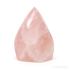 Rose Quartz Polished Flame from Brazil | Venusrox