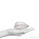 Clear Quartz Polished Heart Crystal from Brazil | Venusrox