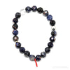 Sodalite with Orange Calcite Bead Bracelet from Brazil | Venusrox