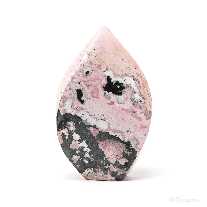 Rhodonite Polished Flame from Peru | Venusrox