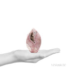 Rhodonite with Quartz Polished Flame from Peru | Venusrox