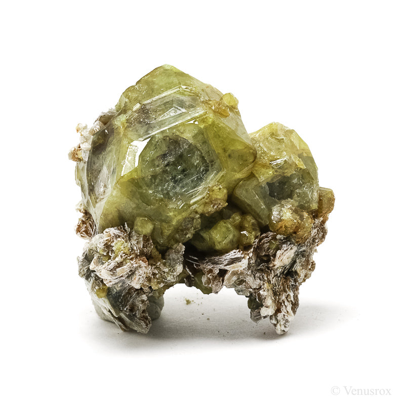  Mali (Grossular) Garnet with Mica Natural Cluster from Mali, Africa | Venusrox