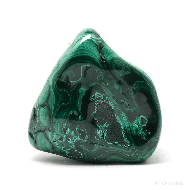 Malachite with Chrysocolla Polished Crystal from the Democratic Republic of Congo | Venusrox