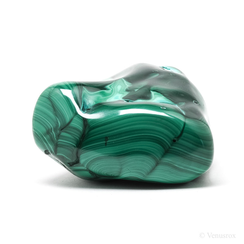 Malachite with Chrysocolla Polished Crystal from the Democratic Republic of Congo | Venusrox