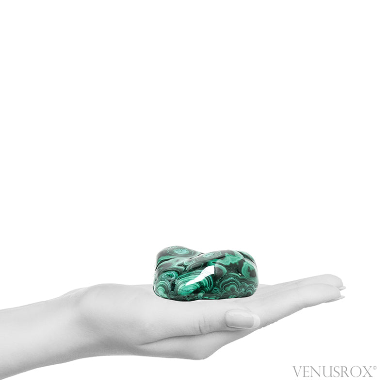 Malachite with Chrysocolla Polished Crystal from the Democratic Republic of Congo | Venusrox