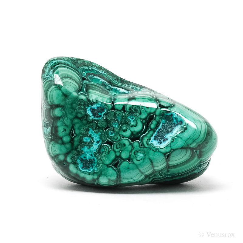 Malachite with Chrysocolla Polished Crystal from the Democratic Republic of Congo | Venusrox