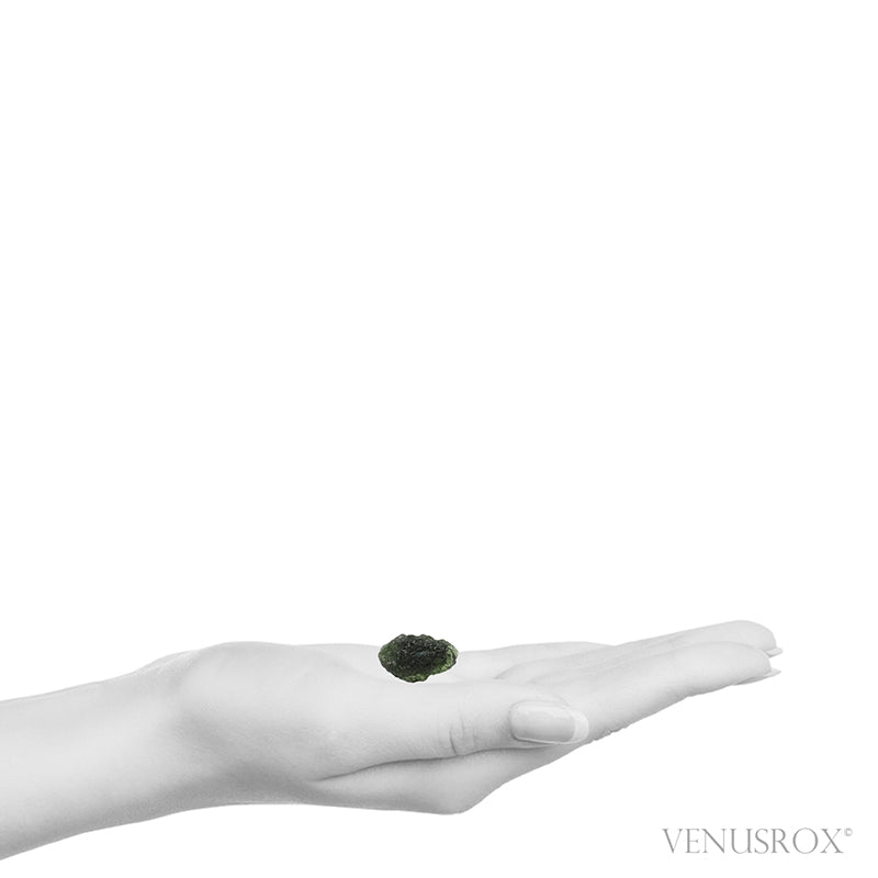 Moldavite Crystal from Chlum, Czech Republic | Venusrox