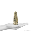 Pyrite Polished/Natural Geode Point from Peru | Venusrox