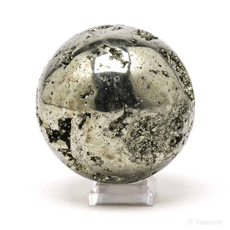 Pyrite Geode Sphere from Peru | Venusrox