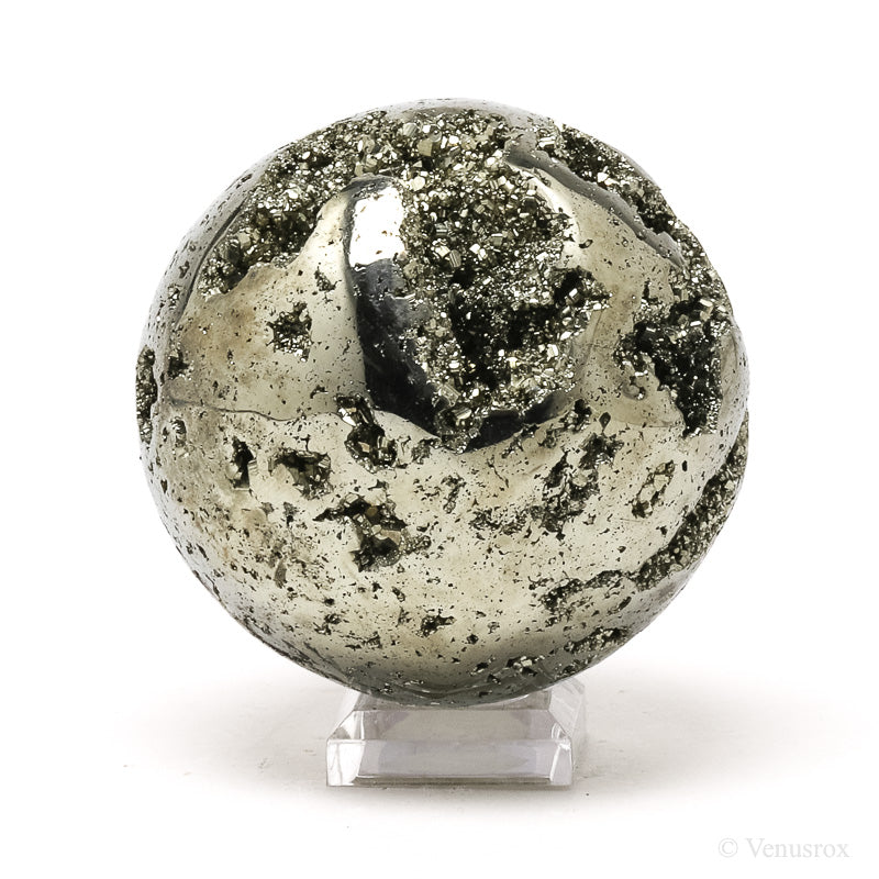 Pyrite Geode Sphere from Peru | Venusrox