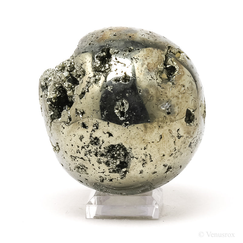Pyrite Geode Sphere from Peru | Venusrox