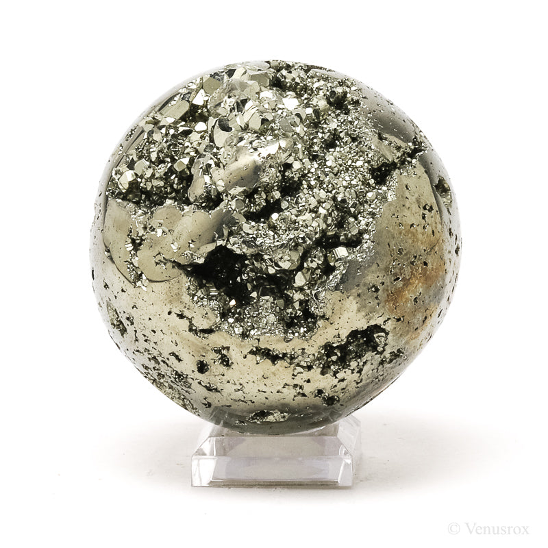 Pyrite Geode Sphere from Peru | Venusrox