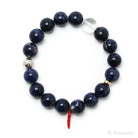Sodalite with Orange Calcite Bead Bracelet from Brazil | Venusrox