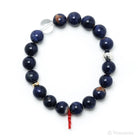 Sodalite with Orange Calcite Bead Bracelet from Brazil | Venusrox