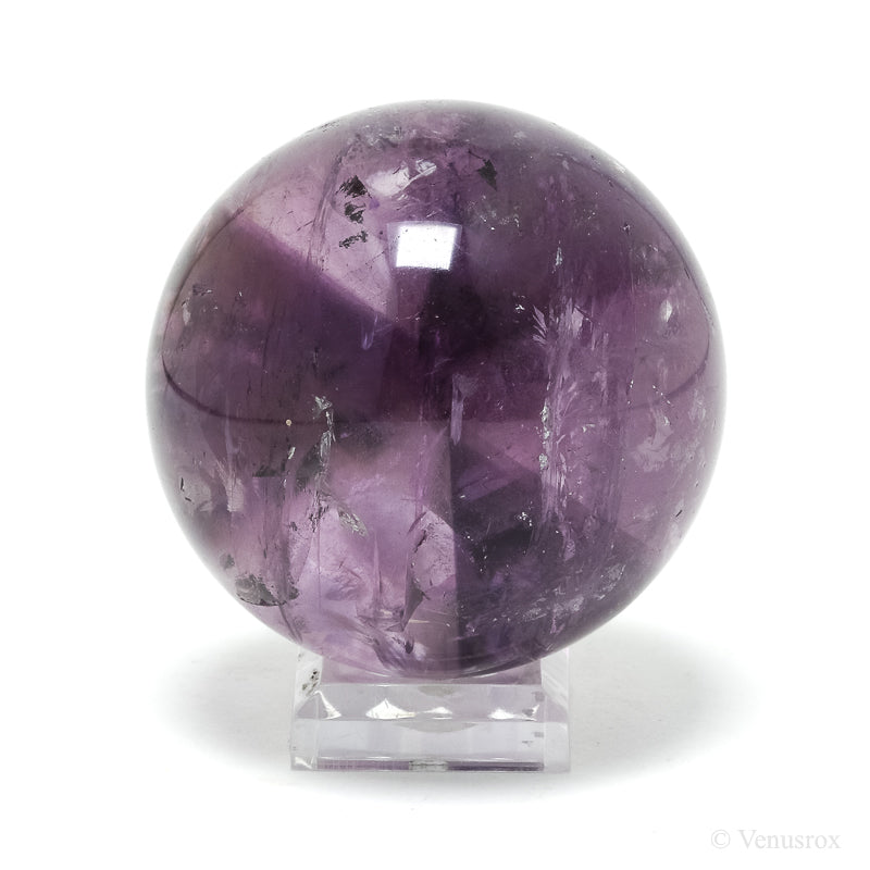 Amethyst Phantom Polished Sphere from Brazil | Venusrox
