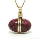 Ruby Polished Crystal Pendant from India | Venusrox