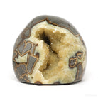 Septarian Geode Part Polished/Part Natural Slice from Utah, USA | Venusrox
