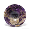 Chevron Amethyst Polished Bowl from India | Venusrox