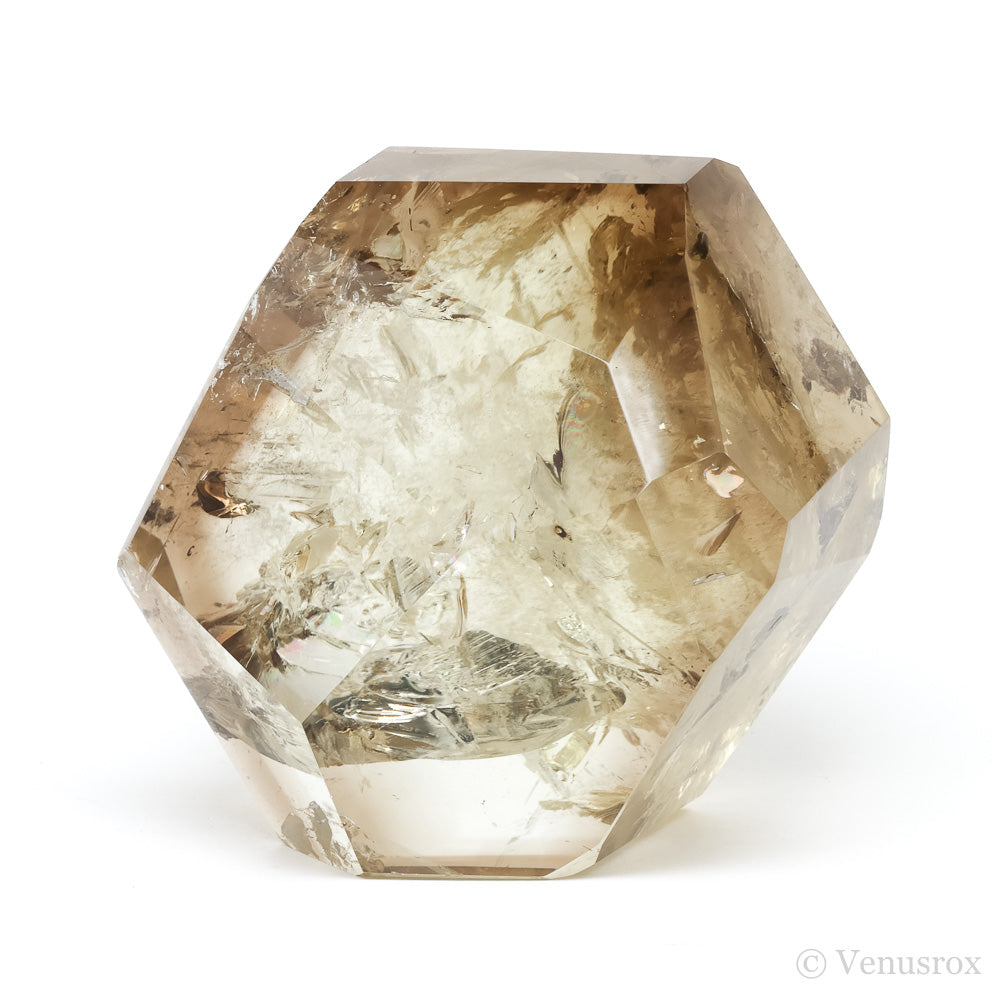 Natural Citrine/Smoky Phantom Quartz Polished Crystal from Brazil | Venusrox
