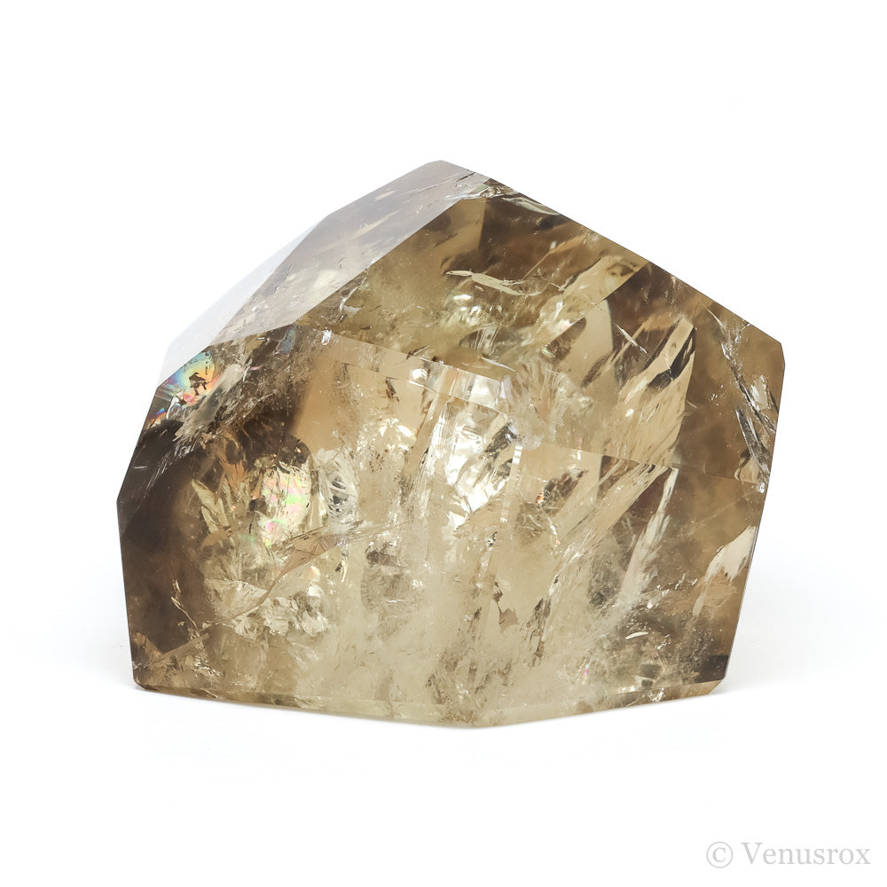 Natural Citrine/Smoky Phantom Quartz Polished Crystal from Brazil | Venusrox