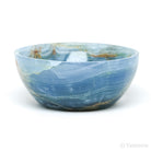 Blue Calcite Polished Bowl from Argentina | Venusrox