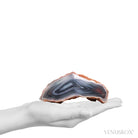 Agate Part Polished/Part Natural Crystal from Zimbabwe | Venusrox