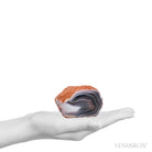 Agate Part Polished/Part Natural Crystal from Zimbabwe | Venusrox