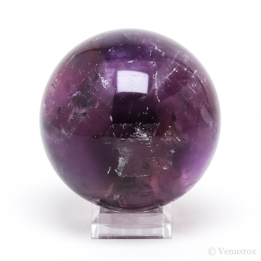 Amethyst Phantom Polished Sphere from Brazil | Venusrox