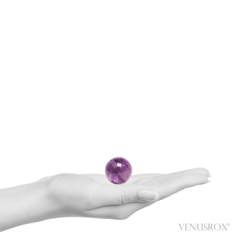 Amethyst Phantom Polished Sphere from Brazil | Venusrox