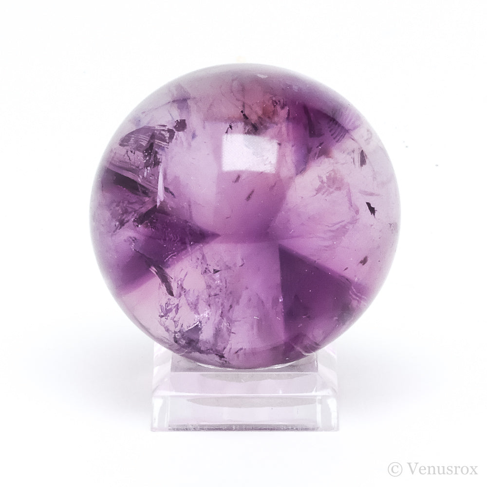 Amethyst Phantom Polished Sphere from Brazil | Venusrox