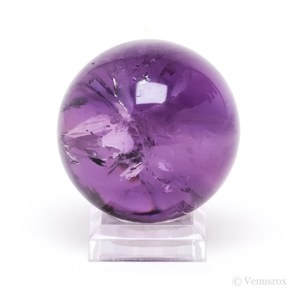 Amethyst Phantom Polished Sphere from Brazil | Venusrox