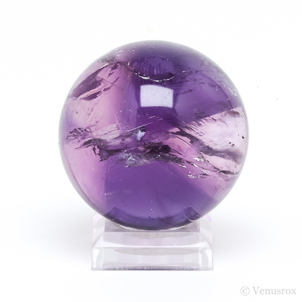 Amethyst Phantom Polished Sphere from Brazil | Venusrox