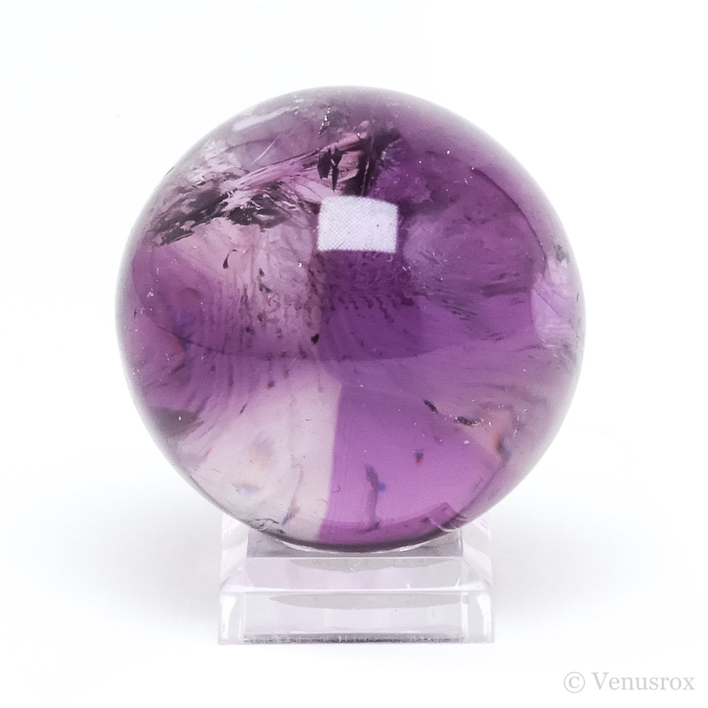 Amethyst Phantom Polished Sphere from Brazil | Venusrox
